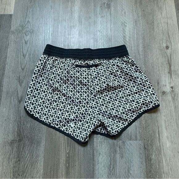 Champion Running Shorts Lined Black White Medium Athletic Workout Sporty - Picture 5 of 12